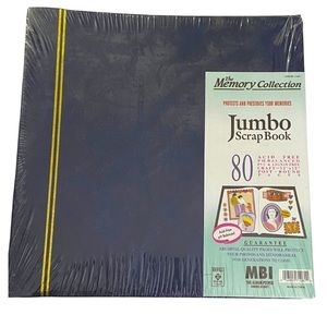The Memory Collection Jumbo Photo Book Navy 80 Pages New in Package